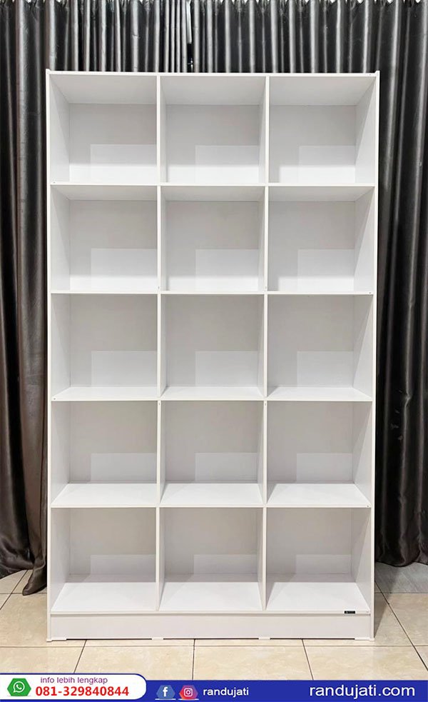 RAK ETALASE SERBAGUNA PARTIKEL 15 KOTAK CAPELLA MPR 531